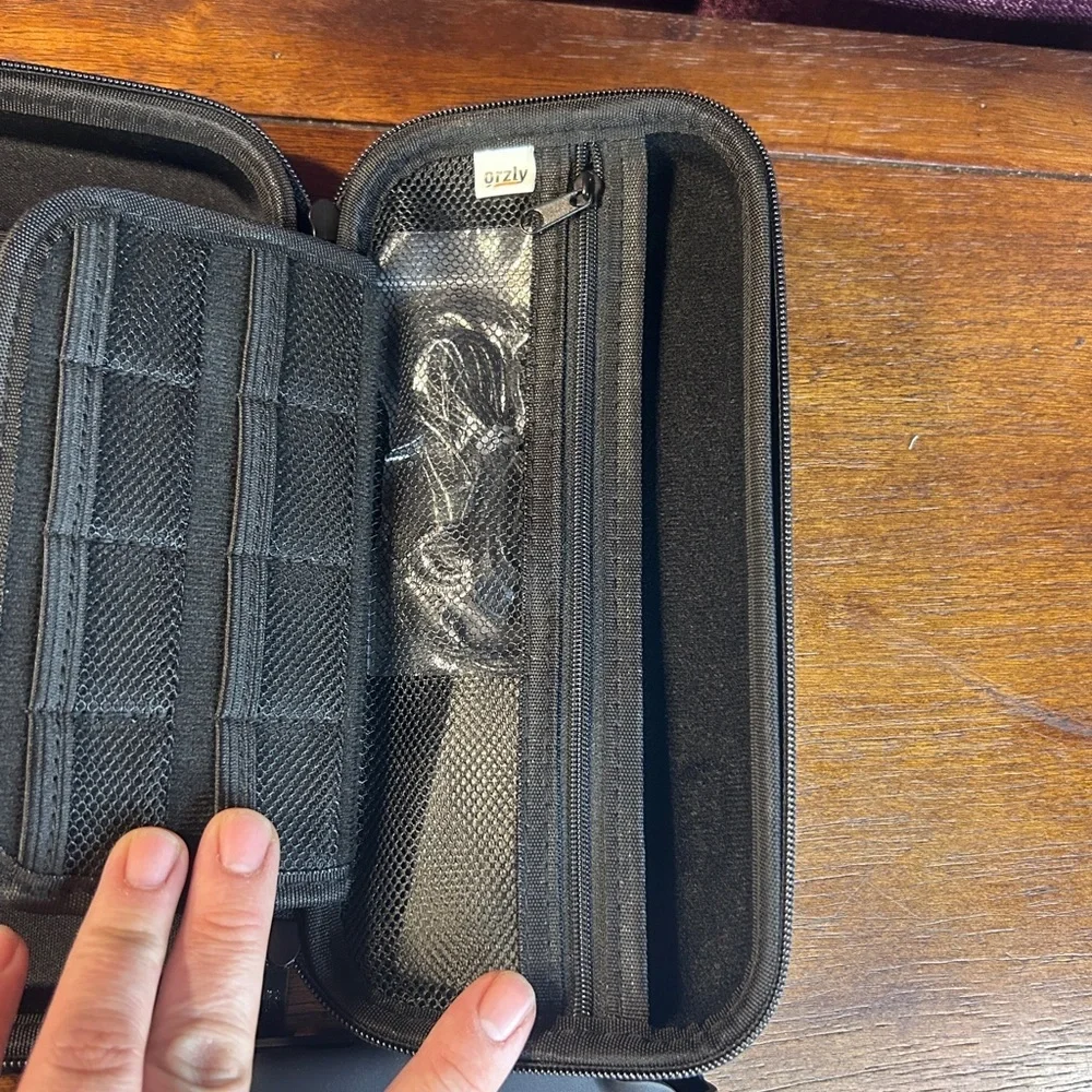 Sleek Black Handheld Console Case